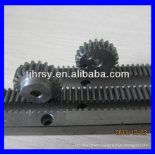 Processing Steel gear rack and pinion